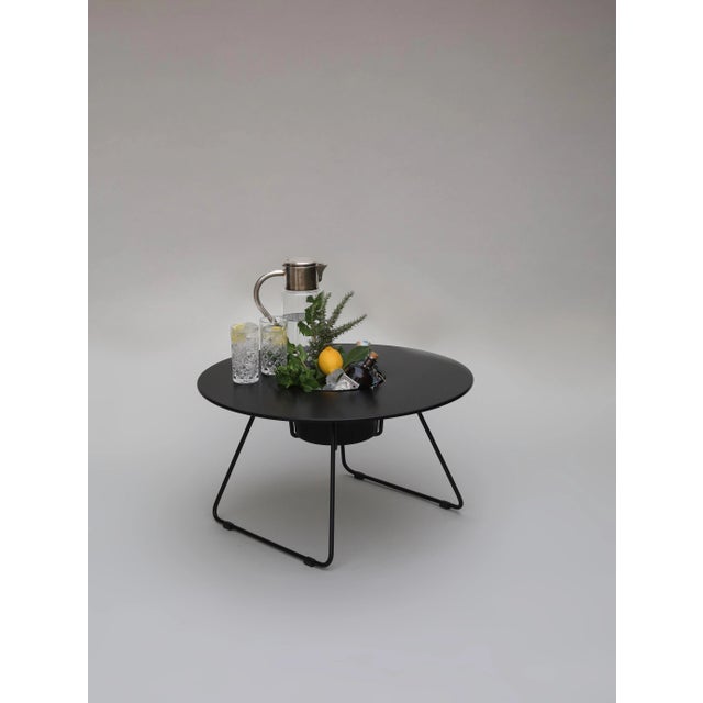 Metal N'ICE Cocktail Table by Stefania Andorlini for COOLS Collection For Sale - Image 7 of 7