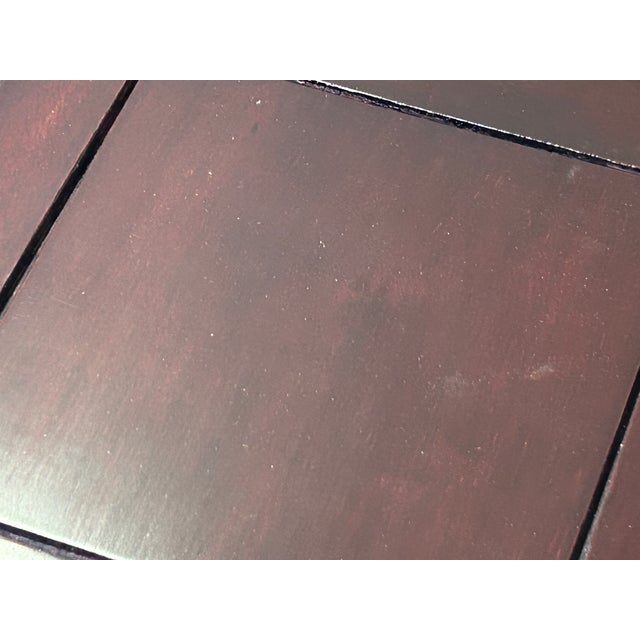 Brown 8.5" Dark Brown Square Claw Legs Wood Display Stand Riser Easel For Sale - Image 8 of 8