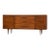 1960s Refinished 72” Walnut Dresser by Koehler For Sale