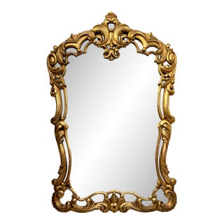 Antique French Gilt Mirror For Sale