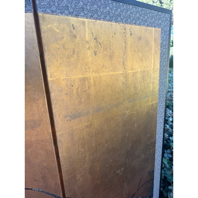 Chinese Bird Screen Room Divider For Sale - Image 11 of 11