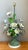 Metal Vintage Hand Painted Tole Bouquet Lamp For Sale - Image 7 of 12