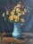 Marius Chambaz, Bouquet aux fleurs jaunes, Oil on Canvas For Sale - Image 9 of 9