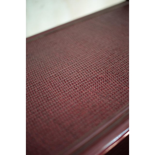 Lacquered Arched Bookcase, 1980s For Sale - Image 10 of 14