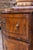 Italian Italian 18th Century Walnut and Mahogany Three-Drawer, Serpentine Front Chest For Sale - Image 3 of 11