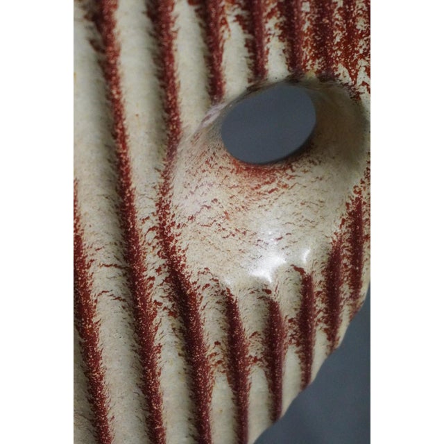 1970s Vintage Bertoncello Ceramic Vase, 1970s For Sale - Image 5 of 7