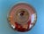 Glass Large Handblown Ruby Red Controlled Bubble Glass Ashtray / Art Glass Catchall Bowl For Sale - Image 7 of 8