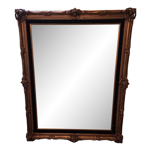 Extra Large Ornate Antique Baroque French Gilt Frame For Sale