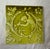 This antique 19th century Minton Hollins ceramic pottery tile features a green glaze with cherub design, making it a...