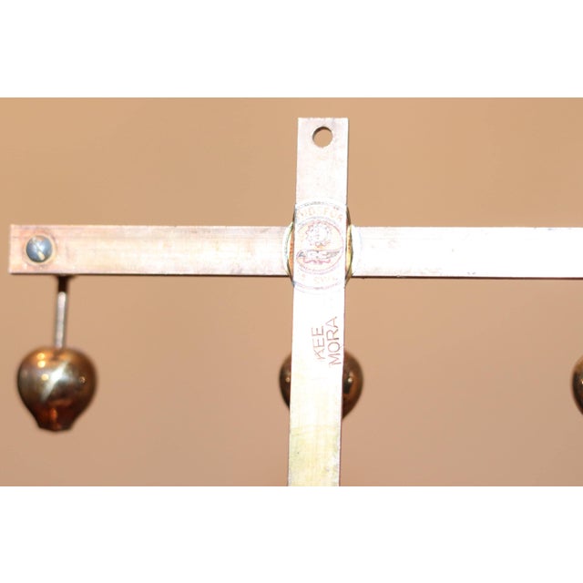 Mid-Century Swedish Brass Sconces by Kee Mora, Set of 2 For Sale - Image 5 of 11