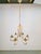 Metal Chandelier from Solari SRL Florence, Italy, 1980s For Sale - Image 7 of 18