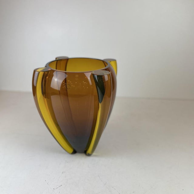 Venini Murano Vase by Tina Aufiero for Venini, 1997 For Sale - Image 4 of 14