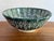 Late 20th Century Vintage Italian Green Spongeware Bowl Pair For Sale - Image 5 of 9