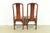 Henredon Hollywood Regency Chinoiserie Sculpted Mahogany Dining Chairs, Set of Eight For Sale - Image 14 of 17