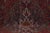 1970s Vintage Persian Handmade Wool 10x13 Red Area Rug For Sale - Image 9 of 12