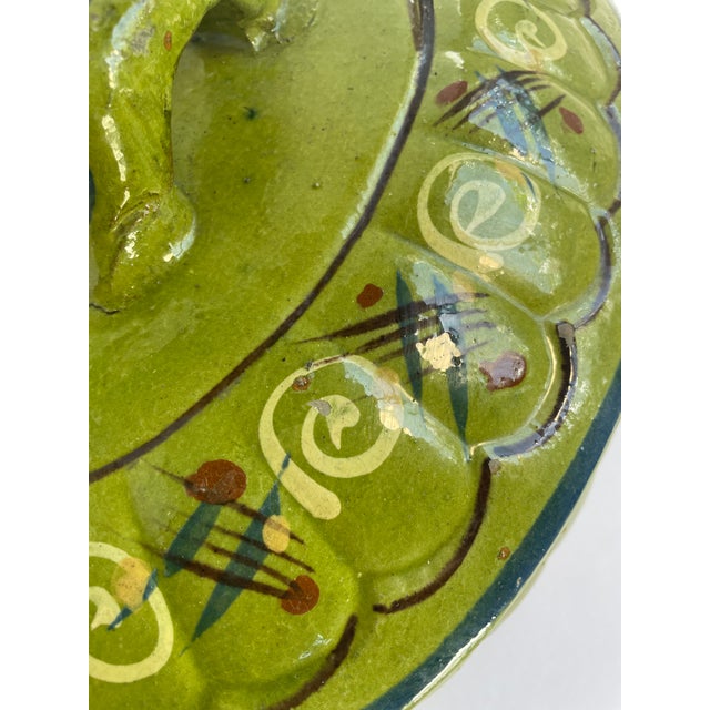 1940s Handmade Mexican Green Lidded Casserole - For Sale - Image 10 of 10