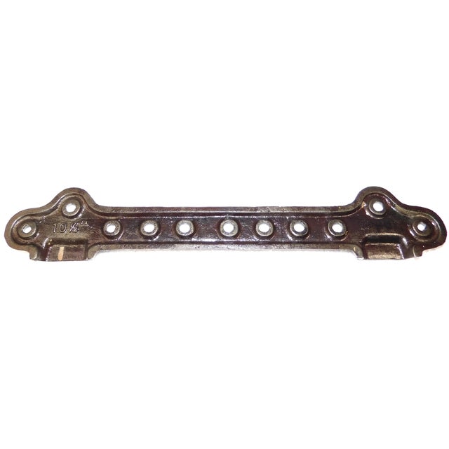 Metal Restored Vintage "Standard" Nb Works Cast Iron Sink Wall Bracket For Sale - Image 7 of 7