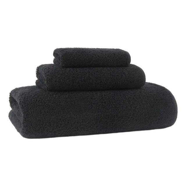 Prestige Garment Washed Bath Sheet Towel, Black For Sale