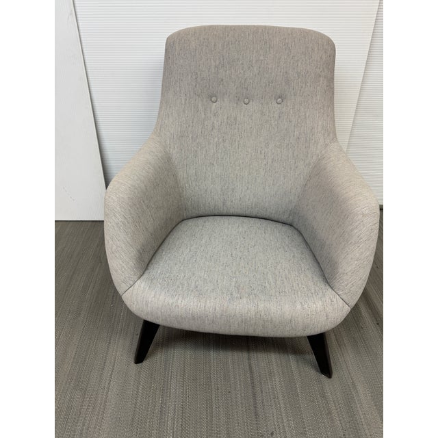 Taupe Room & Board Henrick Lounge Chair For Sale - Image 8 of 12