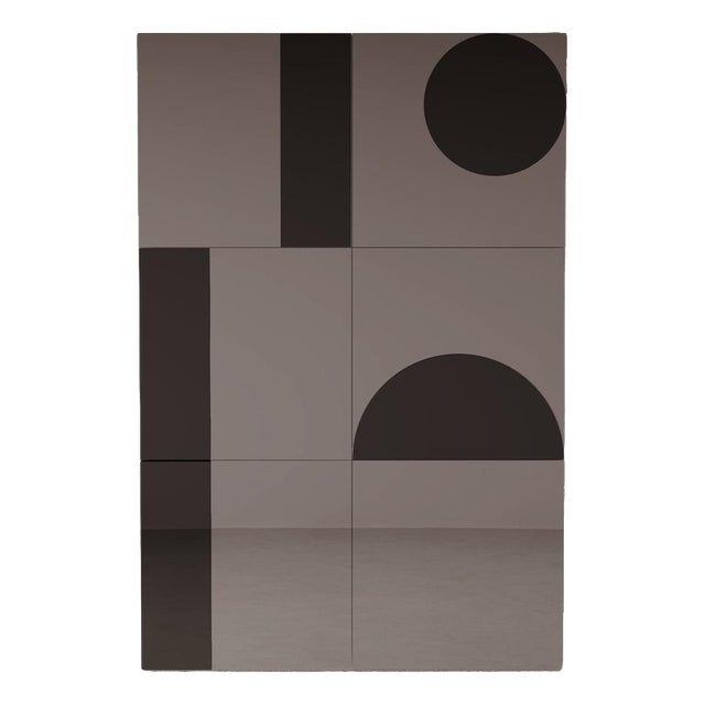 Dedalo Mirror with Decorative Modules by Dainelli Studio Atelier, Set of 6 For Sale