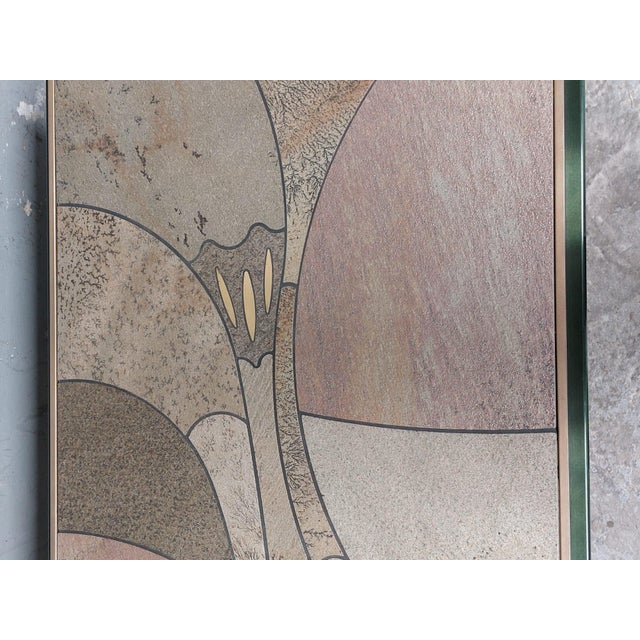 Gilded 24 Carat Coffee Table from Fedam, 1980s For Sale - Image 6 of 18