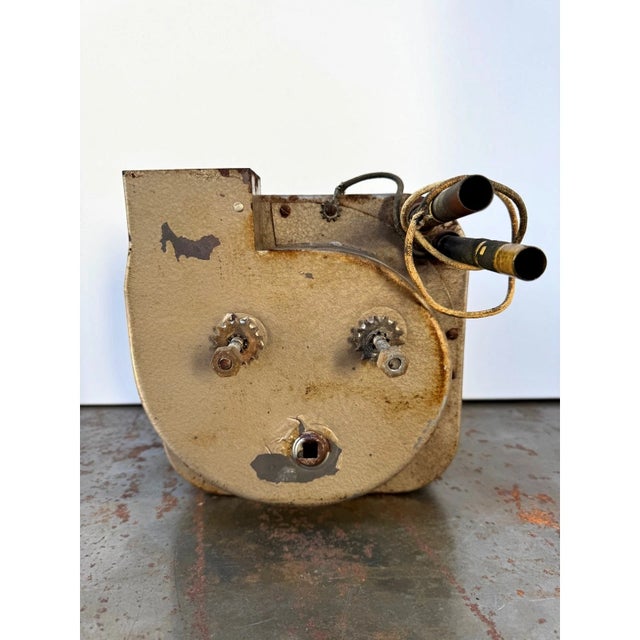Tan 1947 Weather King Automotive Heater – Vintage Industrial Sculptural Object For Sale - Image 8 of 12