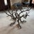 Brutalist 1970s Bronze Sculptural Sea Life Dining Table Base For Sale - Image 3 of 12