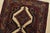 Hamedan Runner 2’9” X 9’2” Ivory Wool Vintage Tribal Hand-Knotted Rug For Sale In Philadelphia - Image 6 of 14