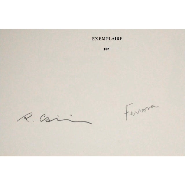 Printmaking Materials Apelles Fenosa, Apeles Fenosa Spanish Sculptor Mourlot Lithograph Abstract Expressionist Figures, 1972 For Sale - Image 7 of 10