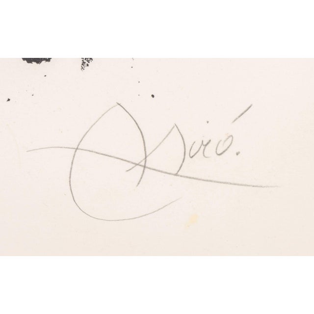 Paper Joan Miro "Lithograph Xi" Lithograph, 1975 For Sale - Image 7 of 10