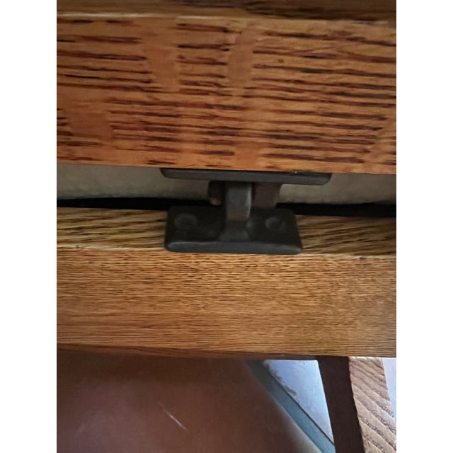 Late 19th Century Oak Morris Rocking Chair For Sale - Image 9 of 10