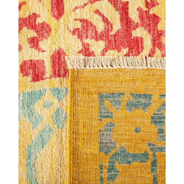 2010s Eclectic Collection Hand-Knotted Area Rug - 9' 2" X 11' 10" For Sale - Image 5 of 10