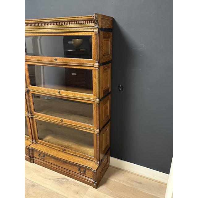 Stackable Display Bookcase from Globe Wernicke, 1890s, Set of 12 For Sale - Image 5 of 16