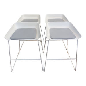Steelcase Turnstone Scoop Stools - Set of 4