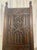 Beautiful hand carved Gothic style hall chair with Fleur-de-lis, Trefoils and other gothic accents. Chair has a good...