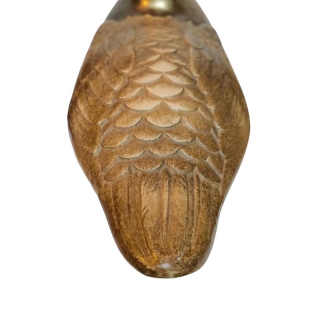 Metal Chapman Manufacturing Company Set of Three Brass Mallard Candleholders For Sale - Image 7 of 9