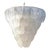 Italian White Graniglia Petals Murano Glass Chandelier by Simoeng for Simoeng For Sale - Image 6 of 6