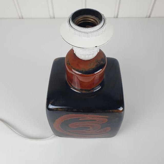 Ceramic Sultan by Table Lamp Carl-Harry Stålhane for Rörstrand, 1960s For Sale - Image 11 of 18