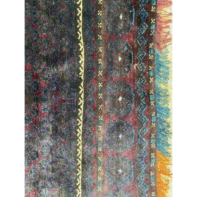 Afghan Grey Baluch Rug For Sale - Image 9 of 18