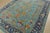 Modern Anatolia Rug 7’11” X 9’10” Blue Wool Modern Hand-Knotted Oriental Carpet For Sale - Image 3 of 15