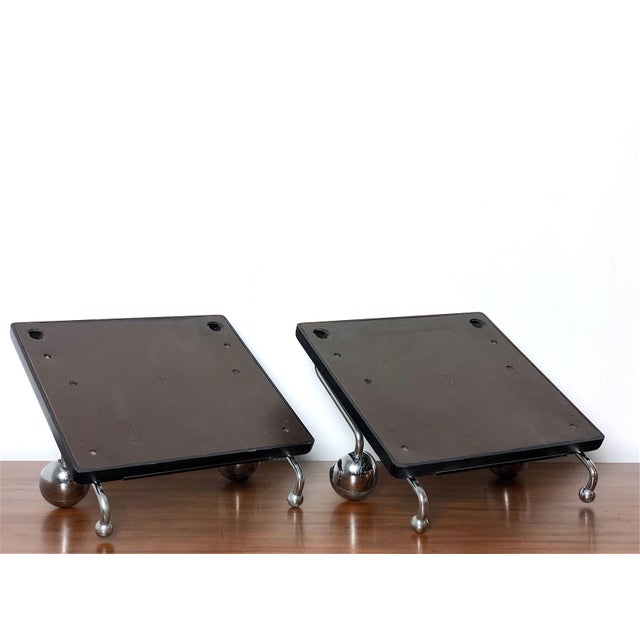 Glass Space Age Coat Hangers, Italy, 1970s, Set of 2 For Sale - Image 7 of 8