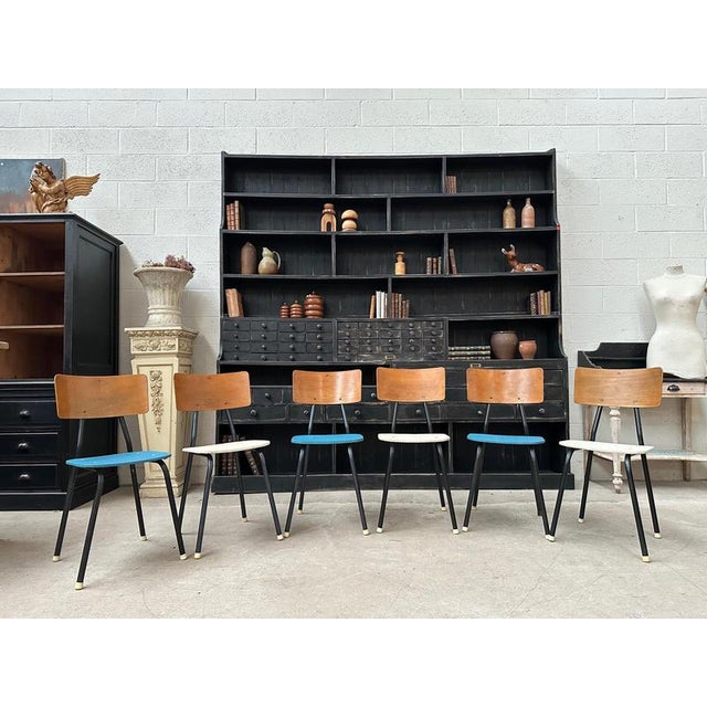 1960s Vintage Chairs, Set of 6 For Sale - Image 5 of 13