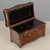 French Napoleon III Marquetry Inlaid Serpentine Form Tea Caddy Circa 1880 For Sale - Image 4 of 13