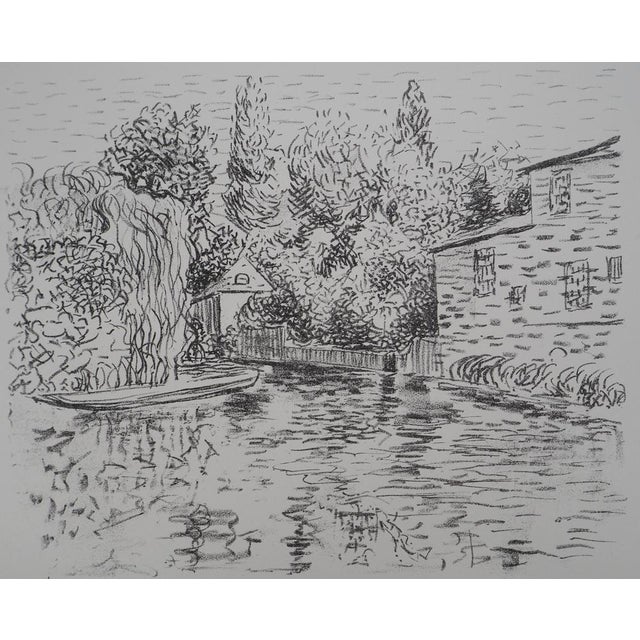 Modern Albert Marquet, Pons (Charente), 1947, Original Lithograph For Sale - Image 3 of 8