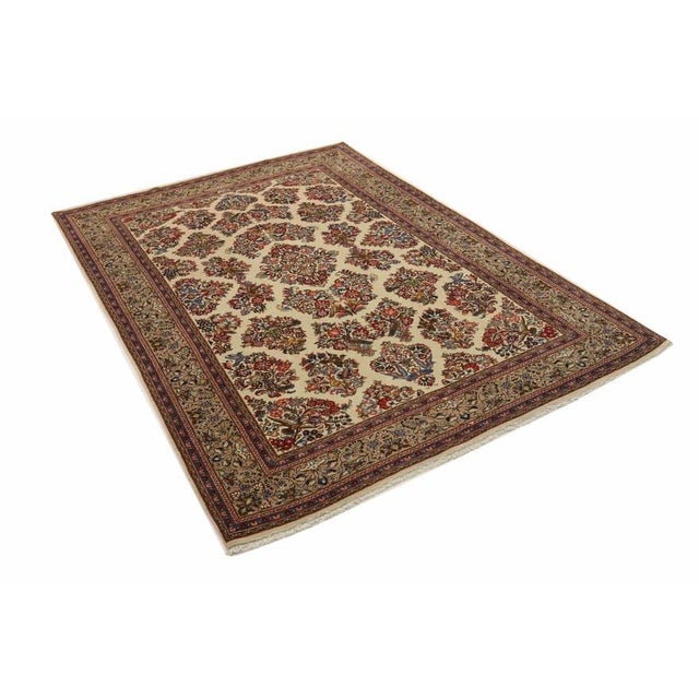 Middle Eastern Rug in Wool For Sale - Image 4 of 4