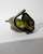 Vintage Italian Dark Green Murano Glass Bowl with Decorative Stone Inlays, 1980s For Sale - Image 6 of 12