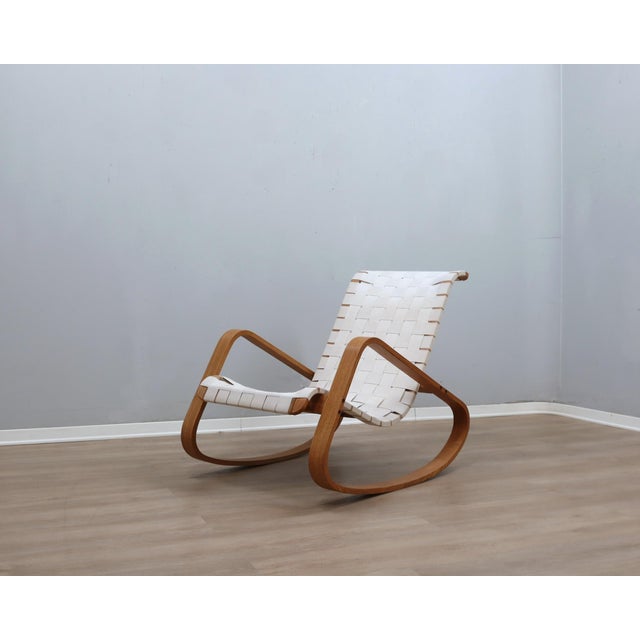 Vintage Dondolo Rocking Chair from Crassevig, 1970s For Sale - Image 14 of 14