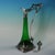 1910s Art Nouveau WMF Claret Jug and Stopper With Green Glass Liner For Sale - Image 12 of 13