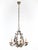 Metal Vintage Metal Four-Arm Chandelier For Sale - Image 7 of 7