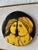 Frank Kleinholz (Brooklyn, 1901 - 1987) Lovers Ceramic unique glazed miniature sculptural plaque with gold leaf or foil...